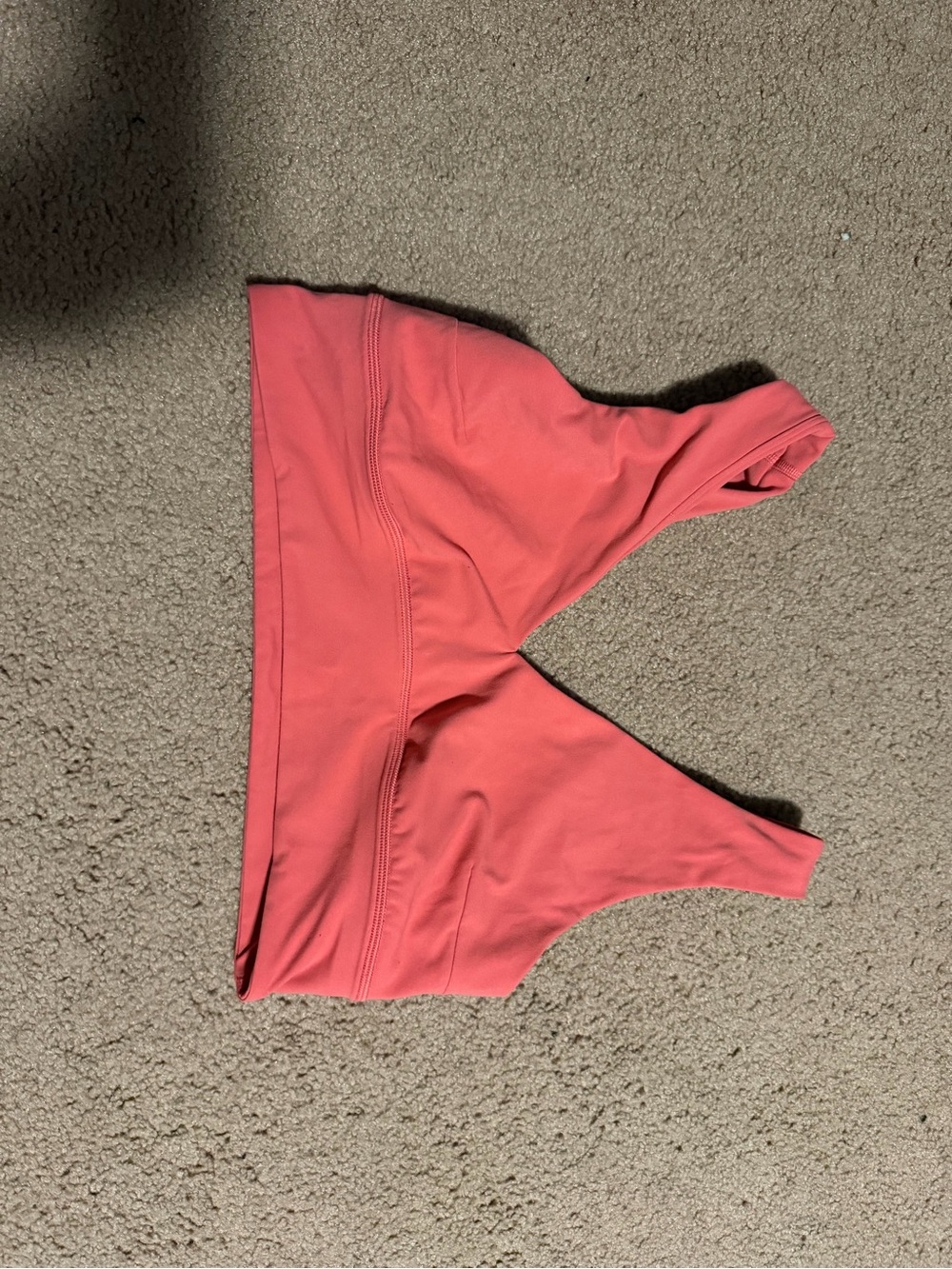 Women’s Lululemon Coral Pink Crop Top